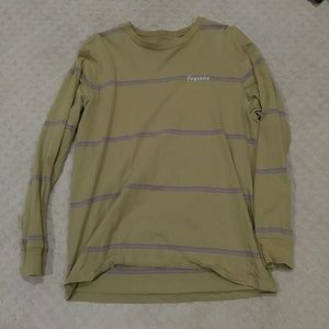 Supreme Striped L/S Top